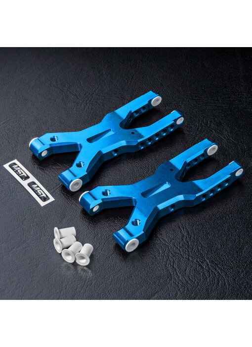 MST HT Alum. Rear Lower Arm Set / Blue - DISCONTINUED