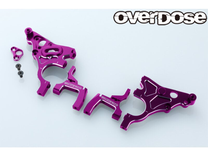 Overdose Multi Purpose Aluminum Rear Bulkhead for GALM / Color: Purple