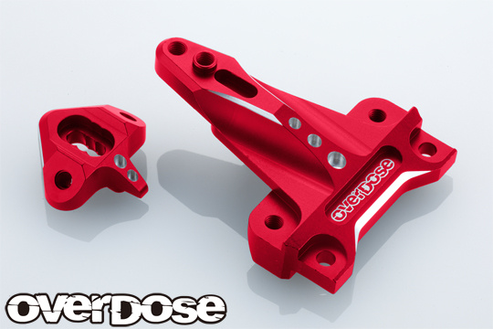 Overdose Inboard Shock Mount - Red Overdose Inboard Shock Mount - Red
