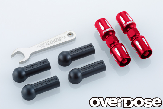 Overdose Alum. Pushrod Turnbuckle Overdose Alum. Pushrod Turnbuckle