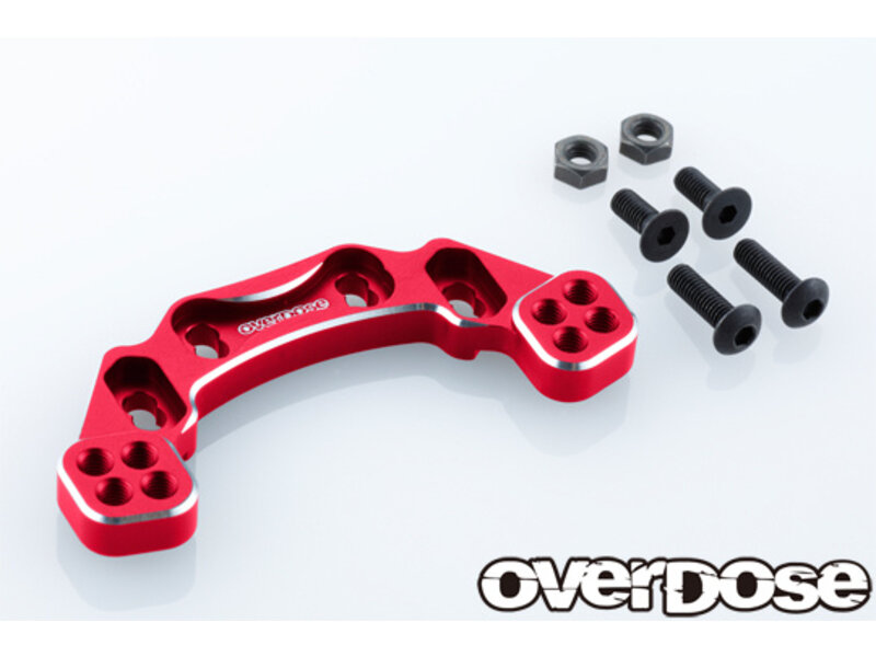 Overdose Aluminum Rear Upper Arm Mount for GALM / Color: Red