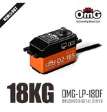RC OMG RWD Full Metal Brushed IRC Digital Low Profile Servo / Color: Orange