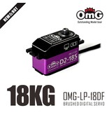 RC OMG RWD Full Metal Brushed IRC Digital Low Profile Servo / Color: Purple