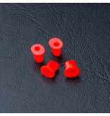 MST Arm Shaft Bush φ2.0mm (4pcs) / Color: Red