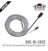 RC OMG Servo Extension Cable / 1m