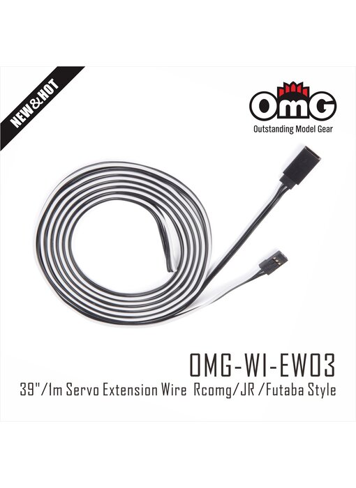 RC OMG Servo Extension Cable / 1m