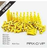 RC OMG Golden Screw Kit for MST RRX-D VIP
