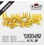 RC OMG Golden Screw Kit for Yokomo YD-2 SX3