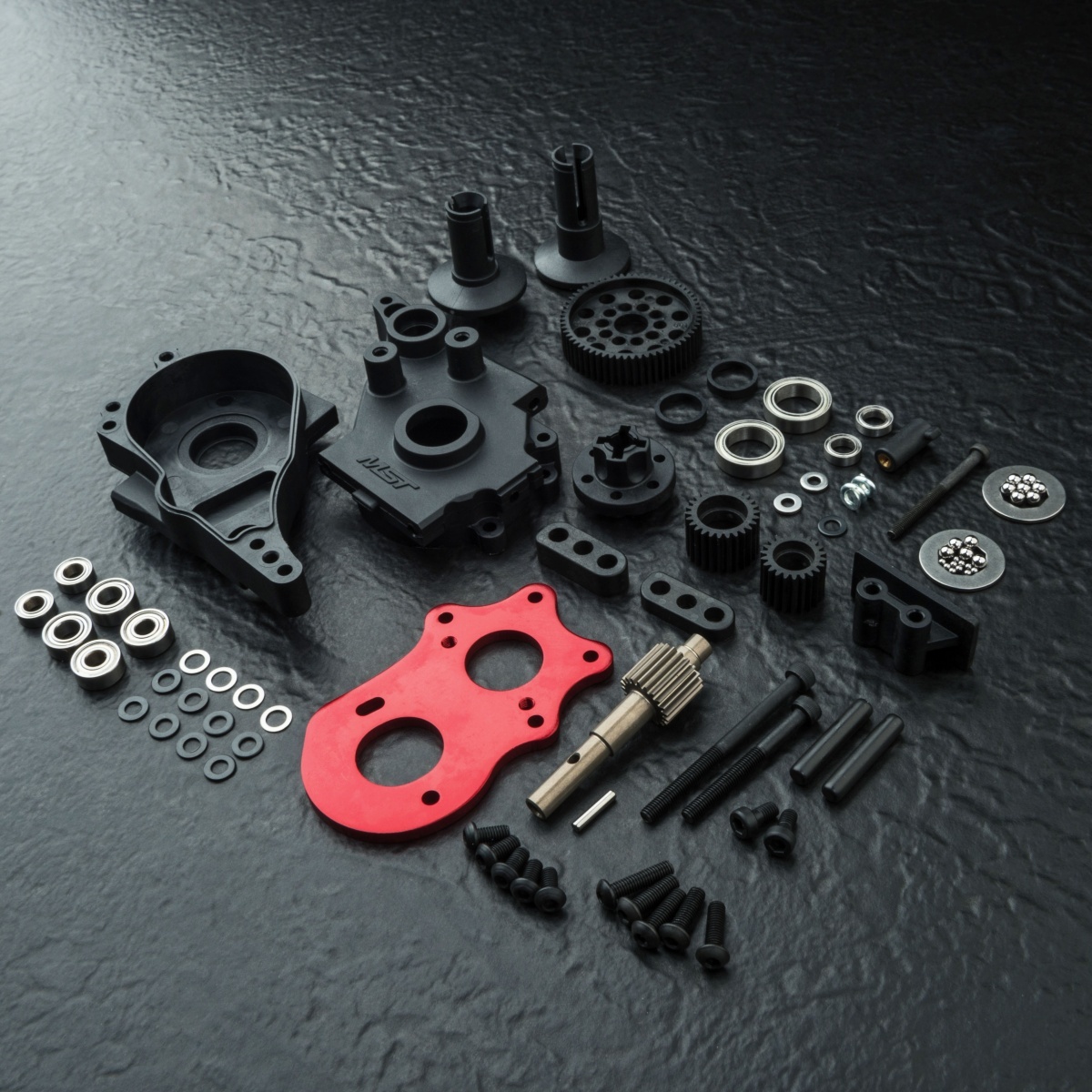 MST RMX Rear Spur Gearbox Set MST RMX Rear Spur Gearbox Set