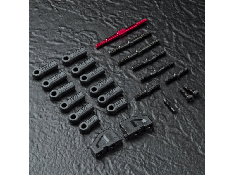 MST / 210658R / RMX 2.5 Aluminum Turnbuckle Shaft Set MST / 210658R / RMX 2.5 Aluminum Turnbuckle Shaft Set