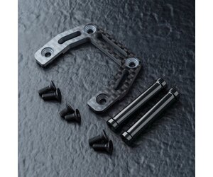 MST KMW Carbon Front Upper Brace Set - Black MST KMW Carbon Front Upper Brace Set - Black
