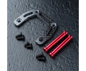 MST KMW Carbon Front Upper Brace Set - Red MST KMW Carbon Front Upper Brace Set - Red