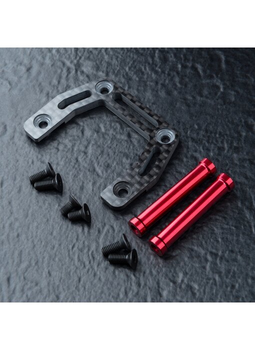 MST KMW Carbon Front Upper Brace Set / Red