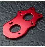 MST RMX Aluminium Spur Gearbox Motor Mount / Color: Red