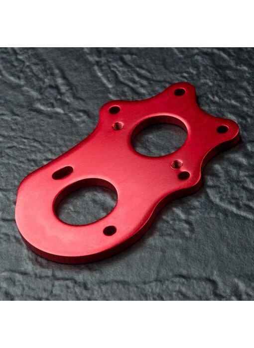 MST RMX Alum. Spur Gearbox Motor Mount / Red