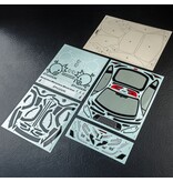 MST GR86RB (Toyota GR86 Rocket Bunny) Body Clear MST GR86RB (Toyota GR86 Rocket Bunny) Body Clear