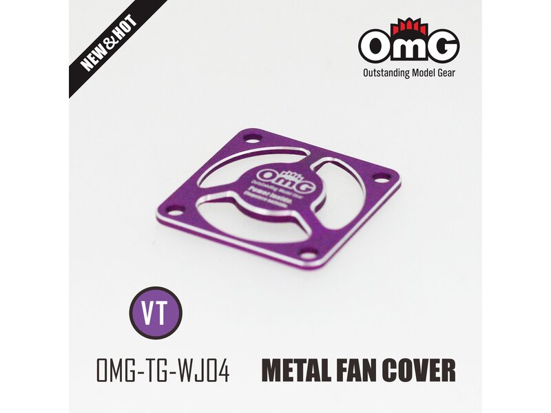 RC OMG Metal Fan Cover / Purple