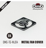 RC OMG Metal Fan Cover / Black