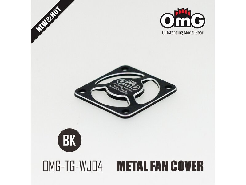 RC OMG Metal Fan Cover / Black