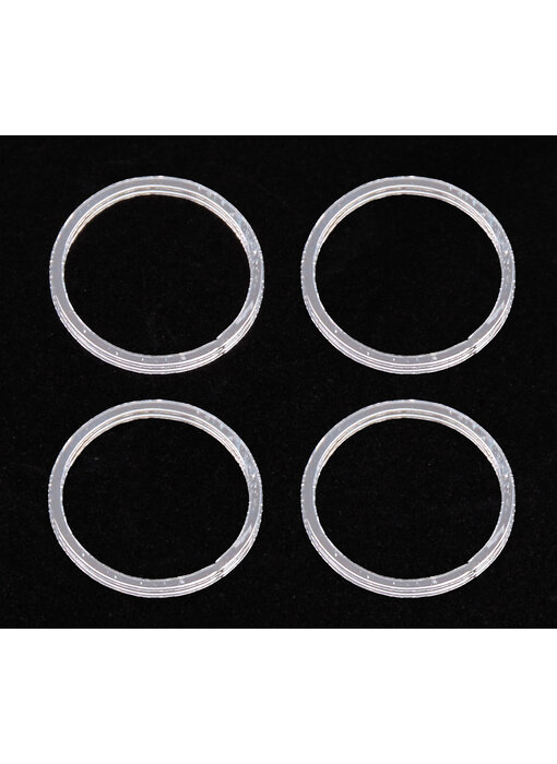 WRAP-UP Next Aluminum Bearing Spacer φ7 x φ8 x 0.5mm (4pcs)