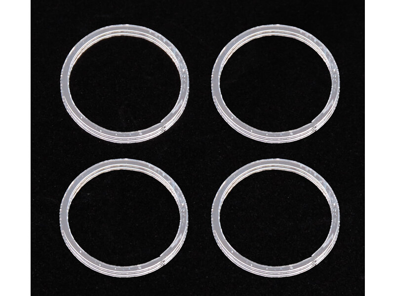 WRAP-UP Next 0725-FD - Aluminum Bearing Spacer φ7 x φ8 x 0.5mm (4pcs)