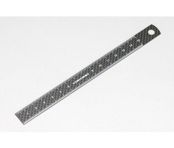 Yokomo Carbon Scale Ruler (150mm)
