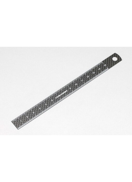 Yokomo Carbon Scale Ruler (150mm)