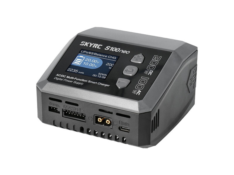 SkyRC S100 Neo LiPo Charger 1-6s 10A 100W AC/DC