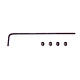 2mm Hex Wrench & Set Screw Set (4pcs)