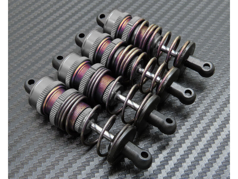 WRAP-UP Next 0727-FD - SG Shock 2 for RDX / Gun Metal (4pcs)