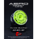 DS Racing Aero Drift Wheel Cover for Drift Element Wheel / Design: Flat / Color: Flu Lime