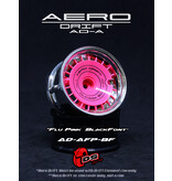 DS Racing Aero Drift Wheel Cover for Drift Element Wheel / Design: Slope / Color: Flu Pink
