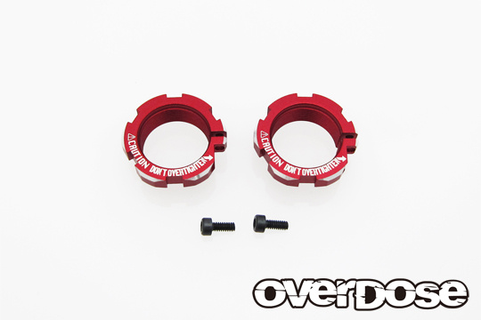 Overdose Alum. Shock Adjust Nut - Red Overdose Alum. Shock Adjust Nut - Red