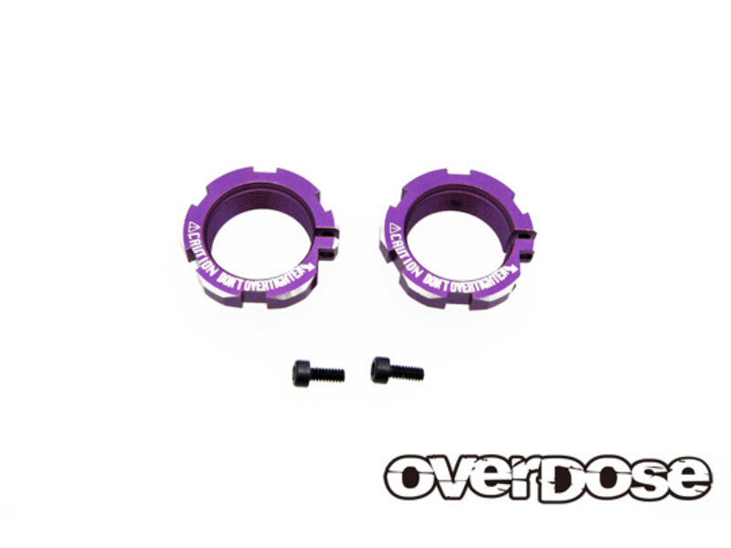 Overdose Alum. Shock Adjust Nut - Red Overdose Alum. Shock Adjust Nut - Red