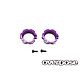 Alum. Shock Adjust Nut for HG Shock / Purple (2)