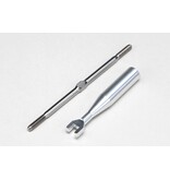 Yokomo SD-TB75L - Titanium Turnbuckle 75mm (1pc)