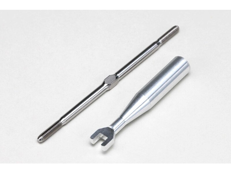 Yokomo SD-TB75L - Titanium Turnbuckle 75mm (1pc) - DISCONTINUED