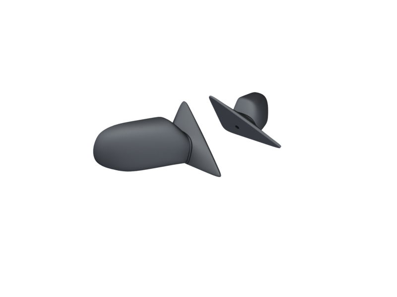 Rc Arlos Rear View Mirrors V1 for Mazda RX-7 FC BN Sports