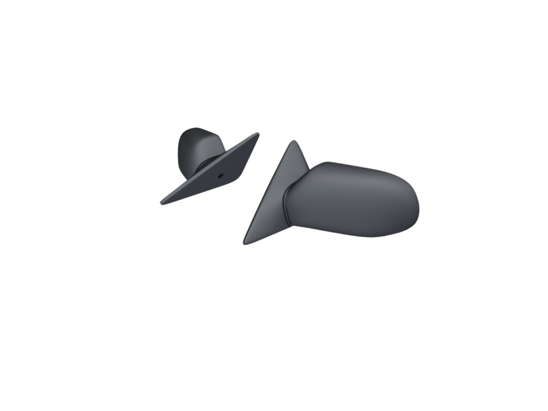 Rc Arlos Rear View Mirrors V1 for Mazda RX-7 FC BN Sports