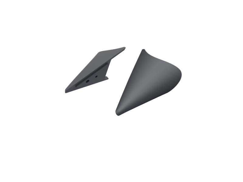 Rc Arlos Rear View Mirrors V2 for Mazda RX-7 FC BN Sports