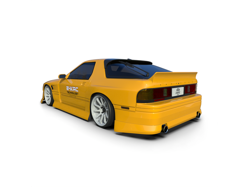 Rc Arlos Duck Tail for Mazda RX-7 FC BN Sports