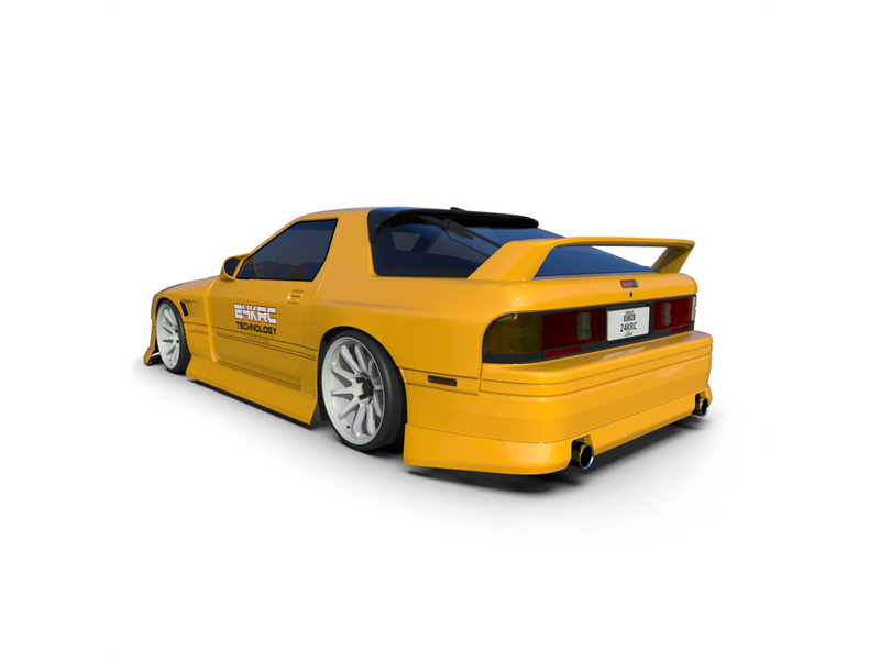 Rc Arlos 24K2009 - Rear Spoiler for Mazda RX-7 FC BN Sports