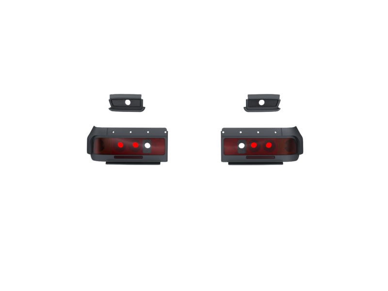 Rc Arlos Light Lenses for Light Buckets V1 for Mazda RX-7 FC BN Sports