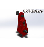 Overdose JT Aluminium Direct Servo Horn Type-2 25T Futaba / Color: Red