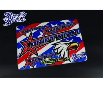 Overdose LED Pit Mat Mini DRIFT STAR ver. (600 x 450 mm size)