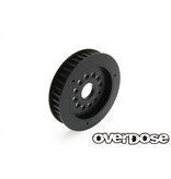 Overdose Machine Cut Wide Diff Pulley 39T POM / Color: Black