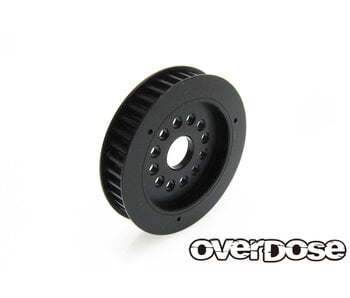 Overdose Machine Cut Wide Diff Pulley 39T POM / Black