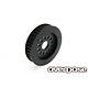 Machine Cut Wide Diff Pulley 39T POM / Black