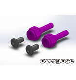 Overdose Knuckle Stopper for OD3890 / Color: Purple (2pcs)