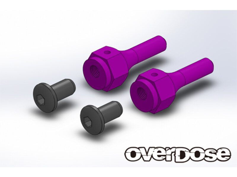 Overdose Knuckle Stopper for OD3890 / Color: Purple (2pcs)